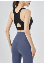 NLW High Impact Front Zipper Sports Bra