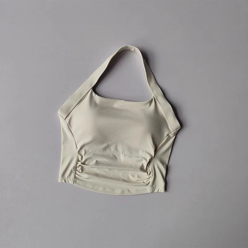 NLW Hanging Neck Sports Backless Bra