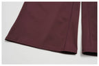 NLW High-Waisted Flared Capri Pants