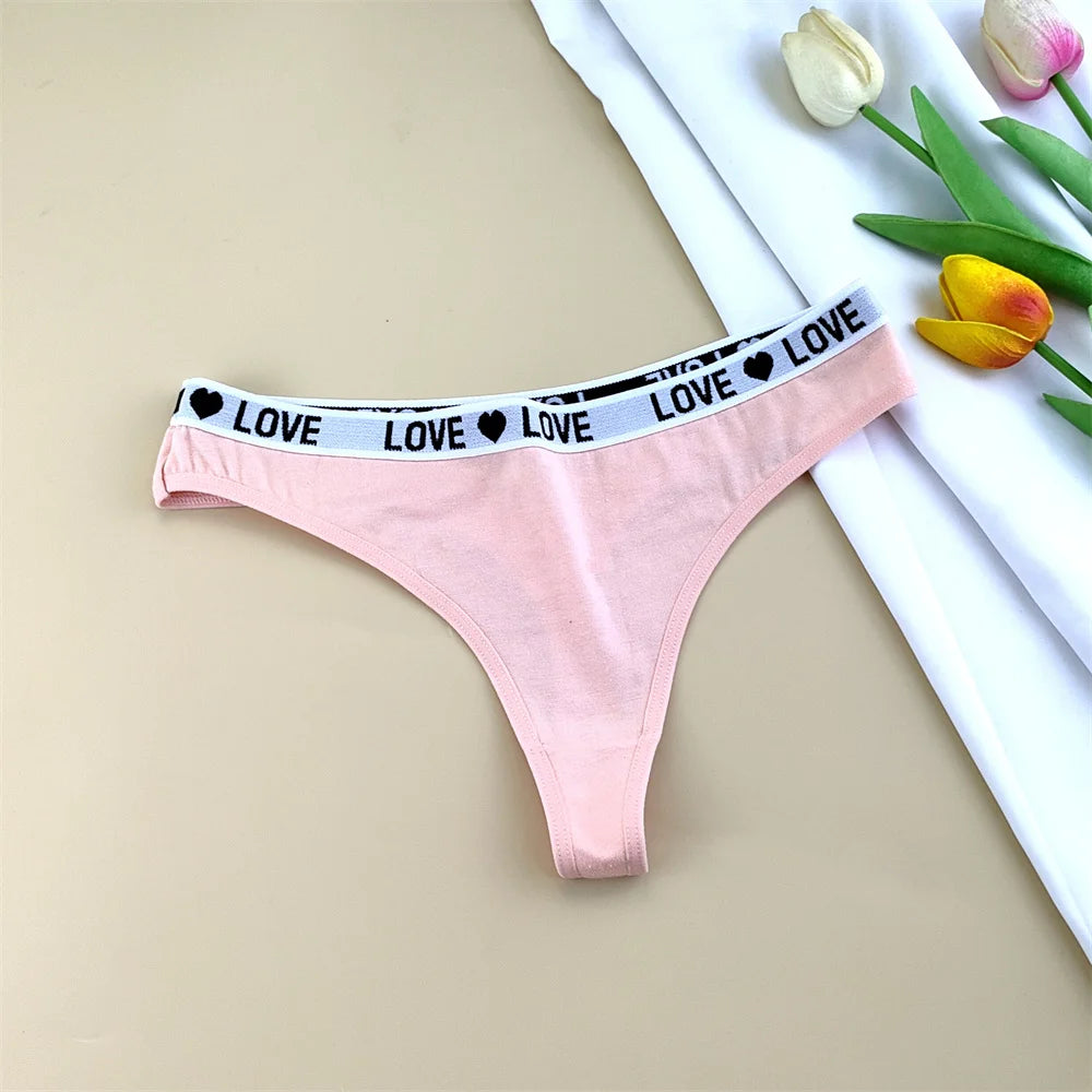 NLW -Love Cotton Thong Pack (3-Pack)
