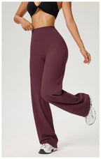 NLW Second-Skin Flared Leggings – Ultra-Elastic High-Waist Studio Yoga Pants