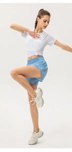Women's Ice Silk Loose-Fit Training T-Shirt