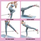 NLW Ankle Straps Resistance Bands Set
