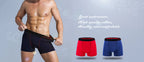 NLW Premium Men's Cotton Boxer Shorts (5-Piece Set) – Breathable High-Stretch Comfort Underwear