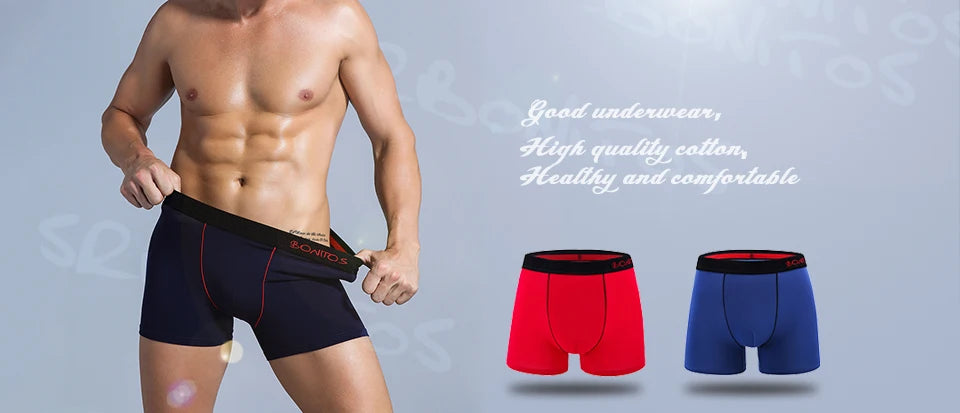 NLW Premium Men's Cotton Boxer Shorts (5-Piece Set) – Breathable High-Stretch Comfort Underwear