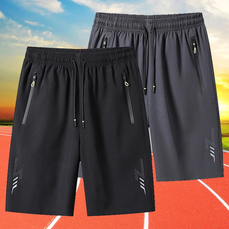 NLW 4-Way Stretch Summer Running & Gym Shorts