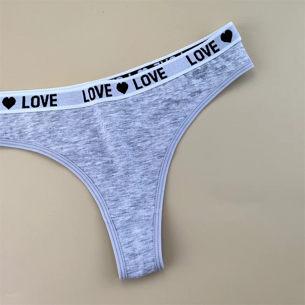 NLW -Love Cotton Thong Pack (3-Pack)
