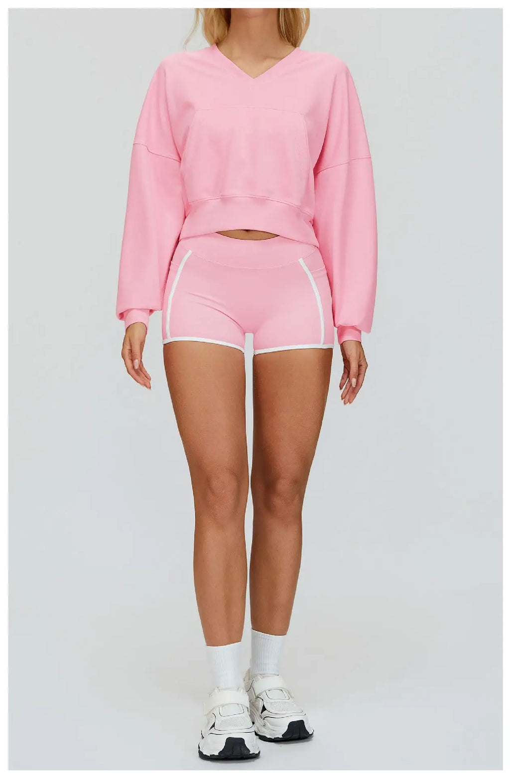 High-Waist Push-Up Yoga Shorts