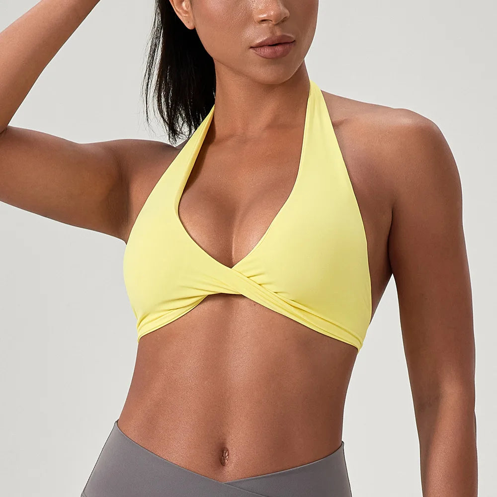 NLW Criss Cross Back Yoga sports Bras