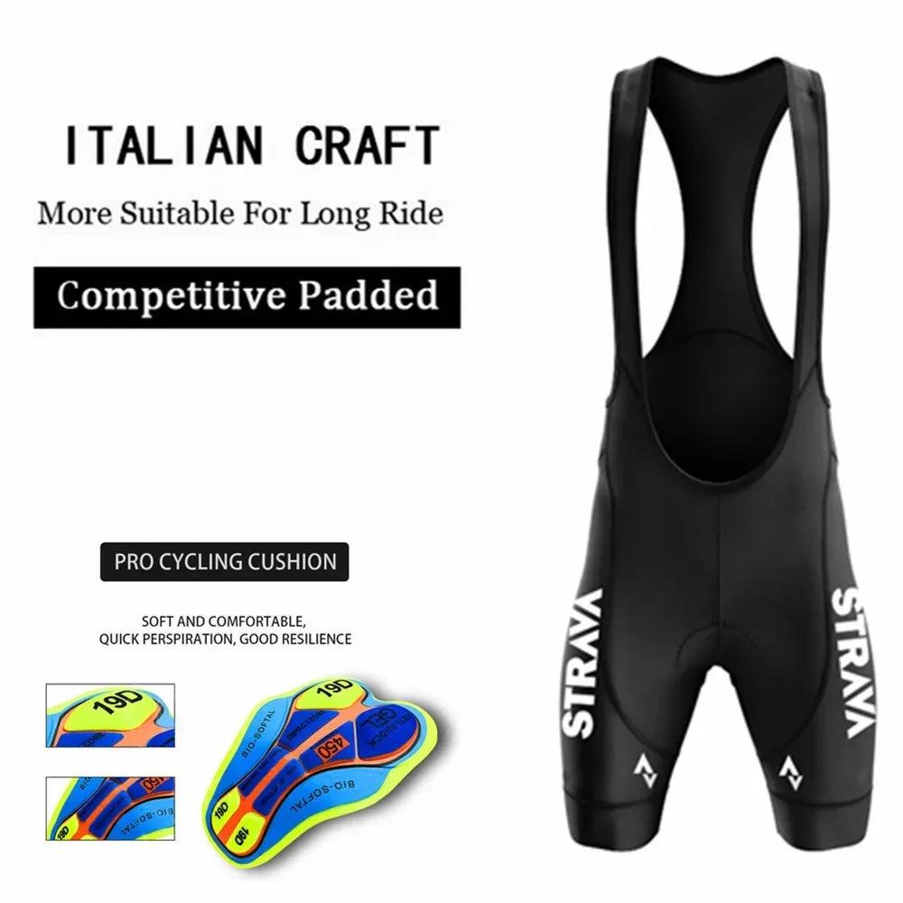 NLW Strava Cycling Jersey and Sponge Pants set