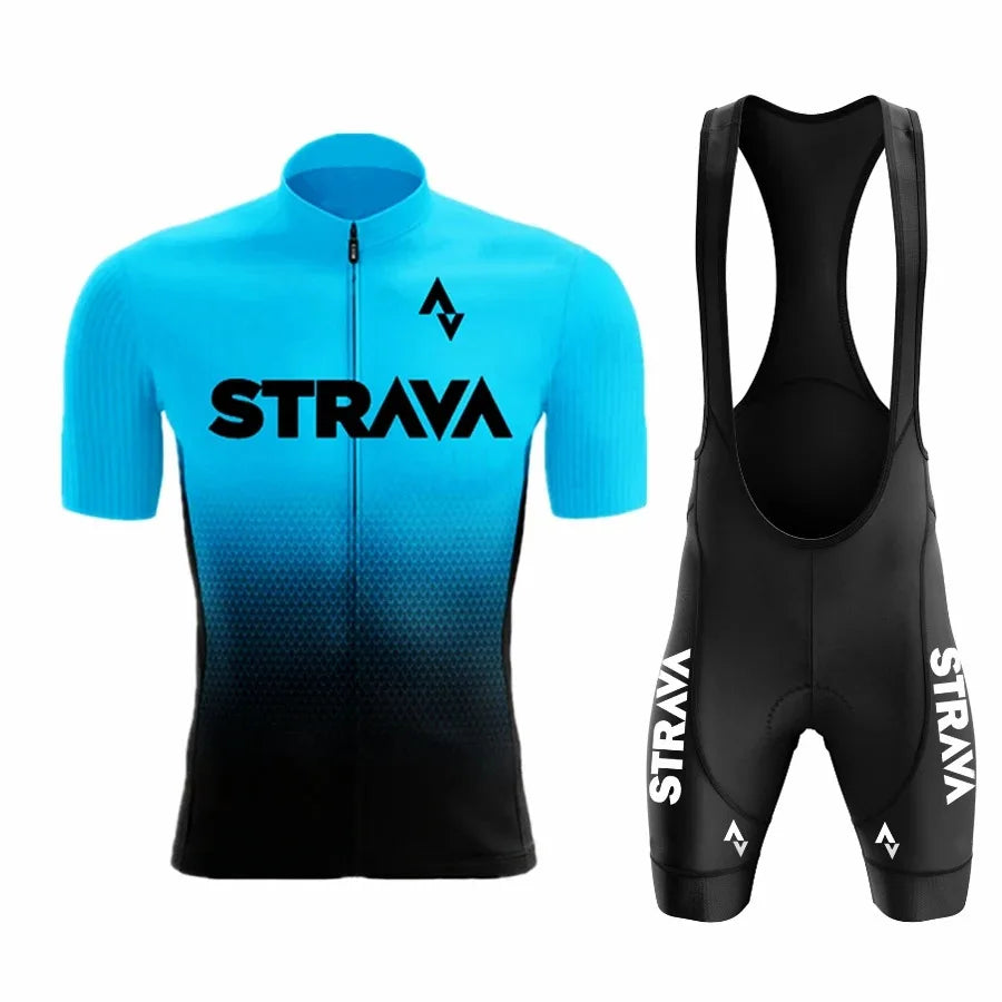 NLW Strava Cycling Jersey and Sponge Pants set