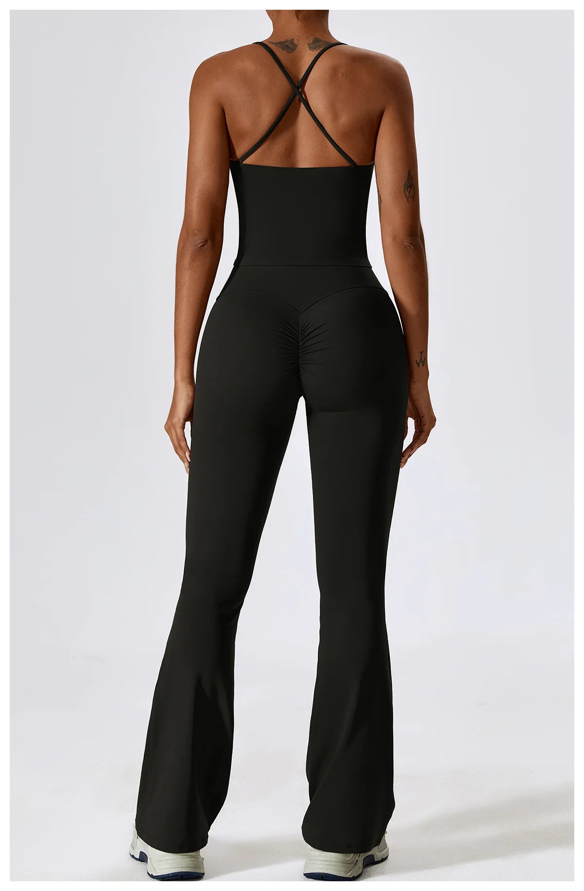 NLW Elite Seamless 2-Piece Yoga Set – High-Performance Compressed Fitness Suit