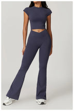 NLW Short-Sleeve Athletic Top & Leggings