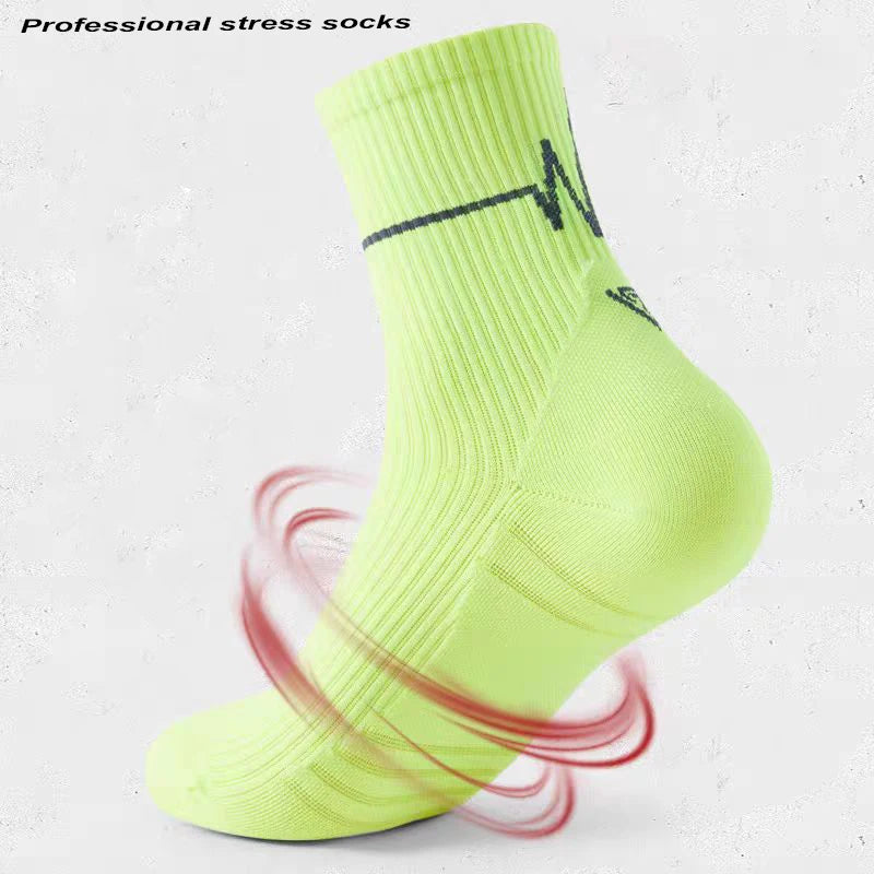 5 Pairs Professional Running Socks