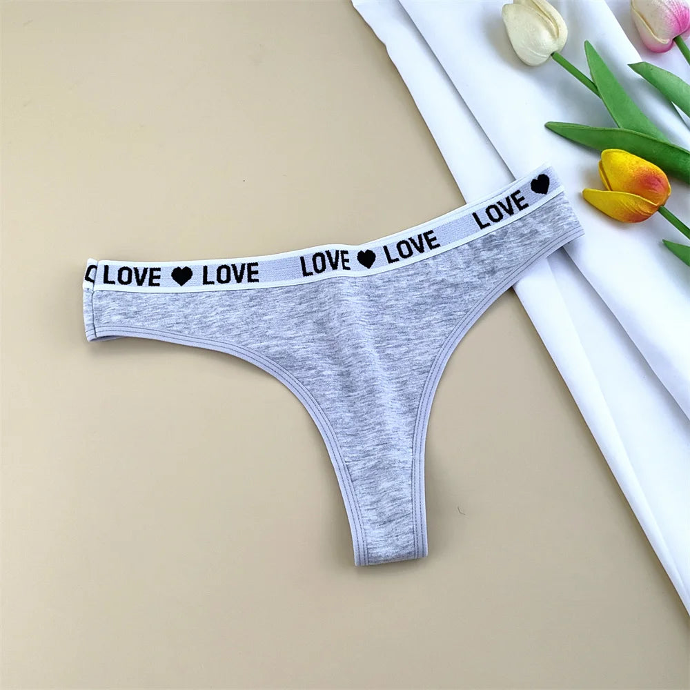 NLW -Love Cotton Thong Pack (3-Pack)