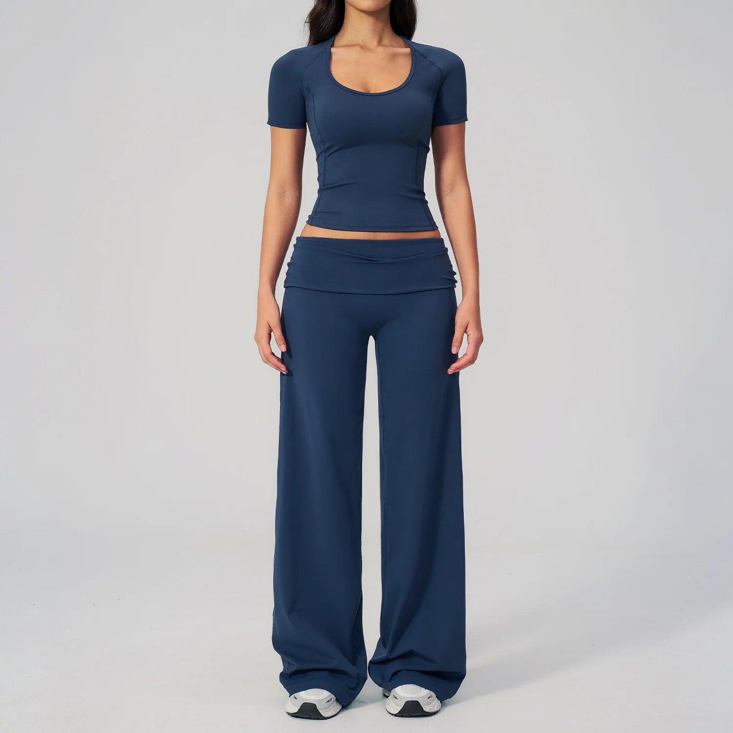 Premium 2-Piece Patchwork Yoga Set