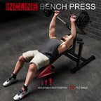 NLW 4-in-1 Foldable Home Gym Strength Station with Leg Developer & Chest Press Levers