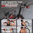 NLW -Pooboo Power Tower Dip Station Pull Up Bar