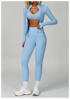 NLW 2-3PCS  Women Fitness Set High Waist