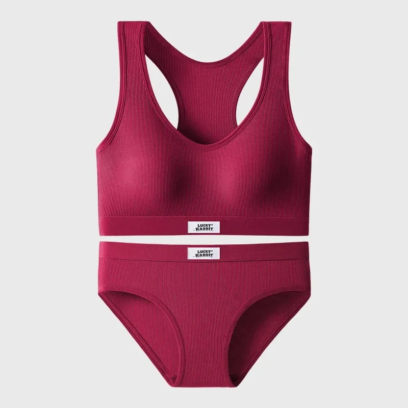 NLW Seamless Pure Cotton Sports Bra
