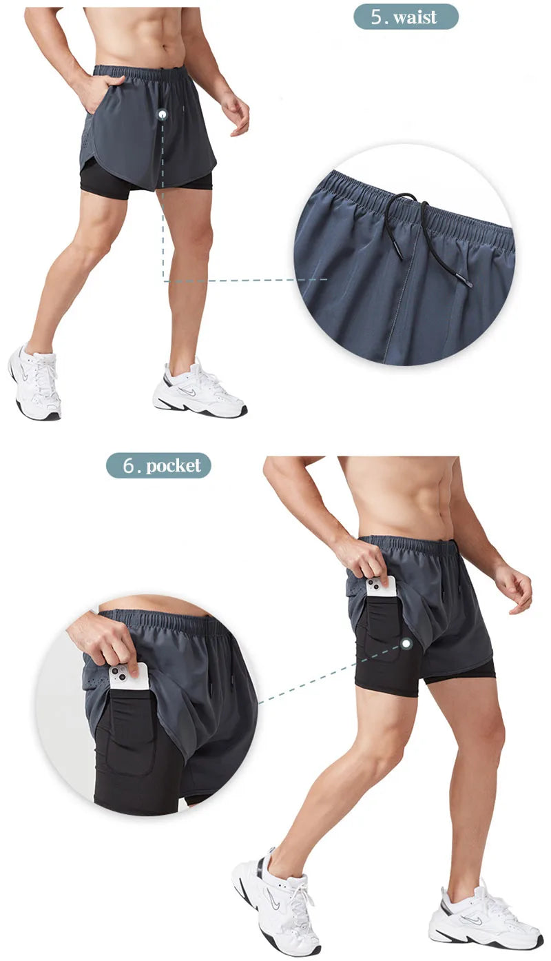 NLW Men's Running Shorts
