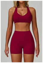 NLW 2-3PCS  Women Fitness Set High Waist