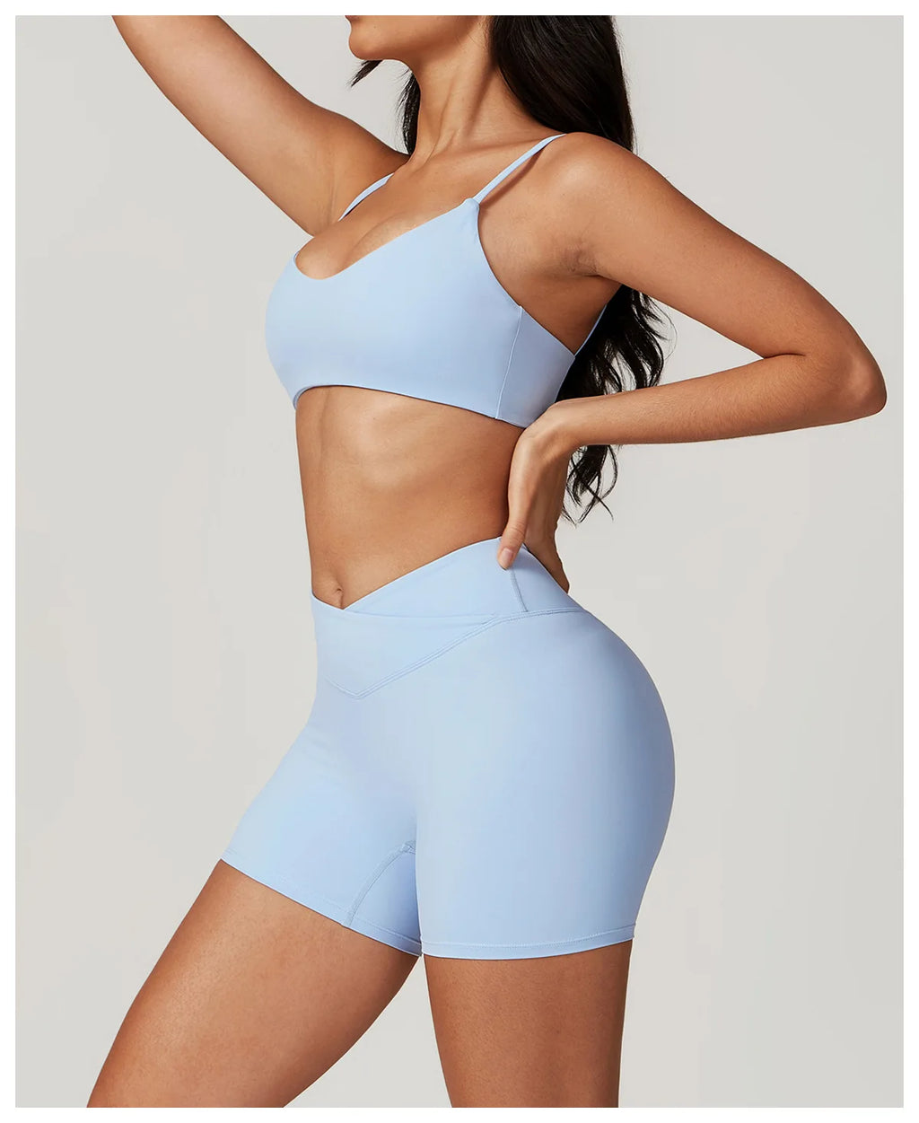 NLW Short-Sleeve Athletic Top & Leggings