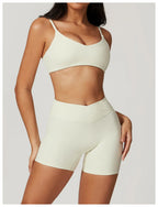 NLW Short-Sleeve Athletic Top & Leggings