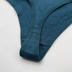 NLW 5-Pack Everyday Solid Cotton Thongs