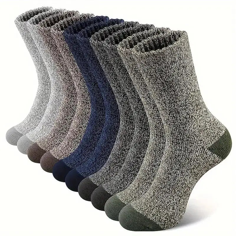 5 Pairs Thermal Socks for Cold Weather