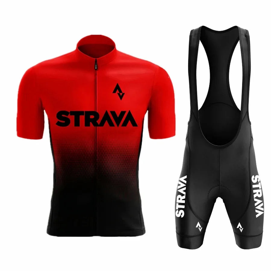 NLW Strava Cycling Jersey and Sponge Pants set
