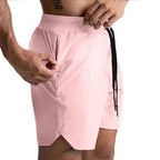 NLW Men's Summer Drawstring Workout Jogger Pants