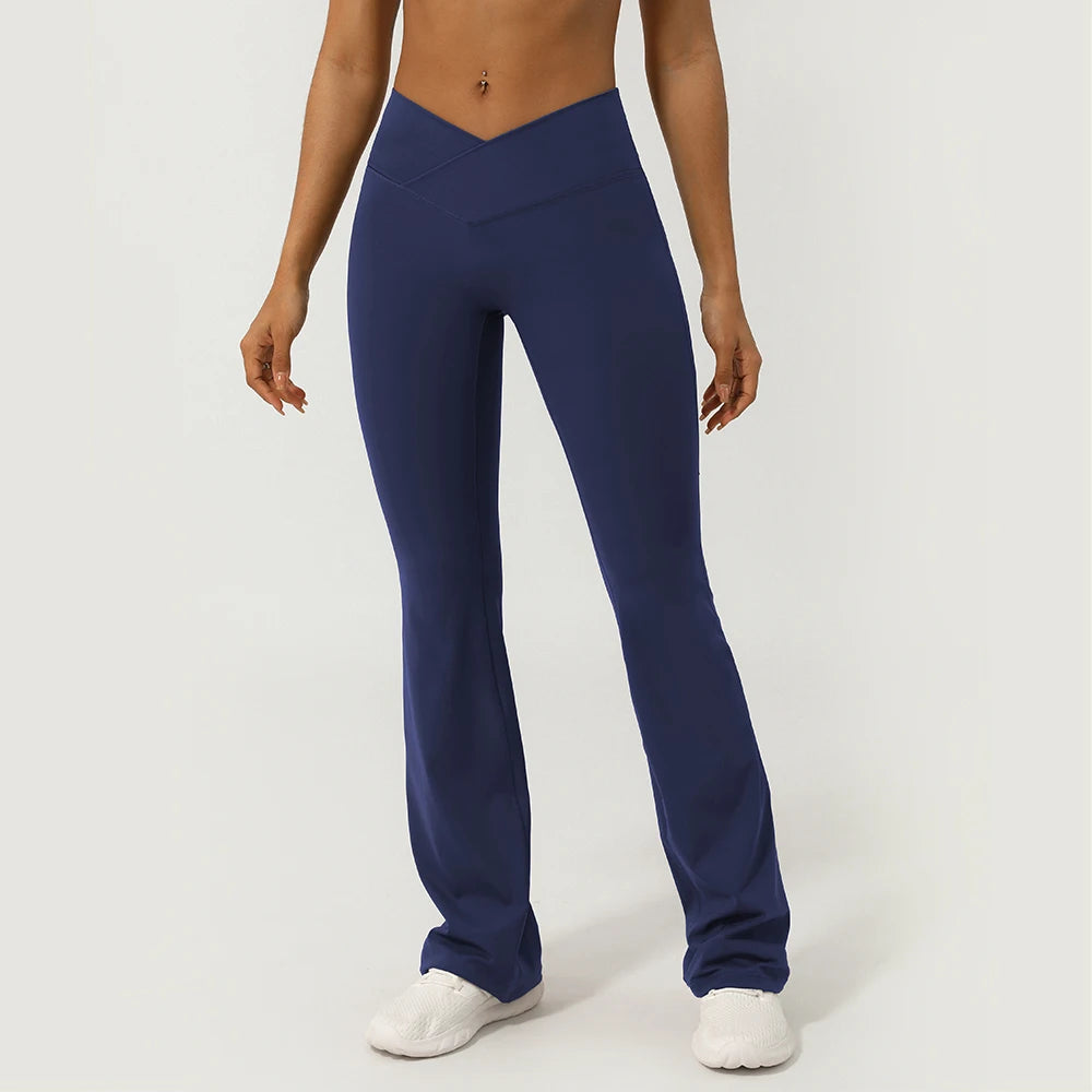 NLW Women's Premium Nylon Sculpting Fitness Trousers