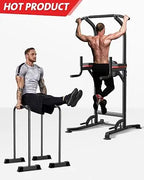 NLW 4-in-1 Foldable Home Gym Strength Station with Leg Developer & Chest Press Levers