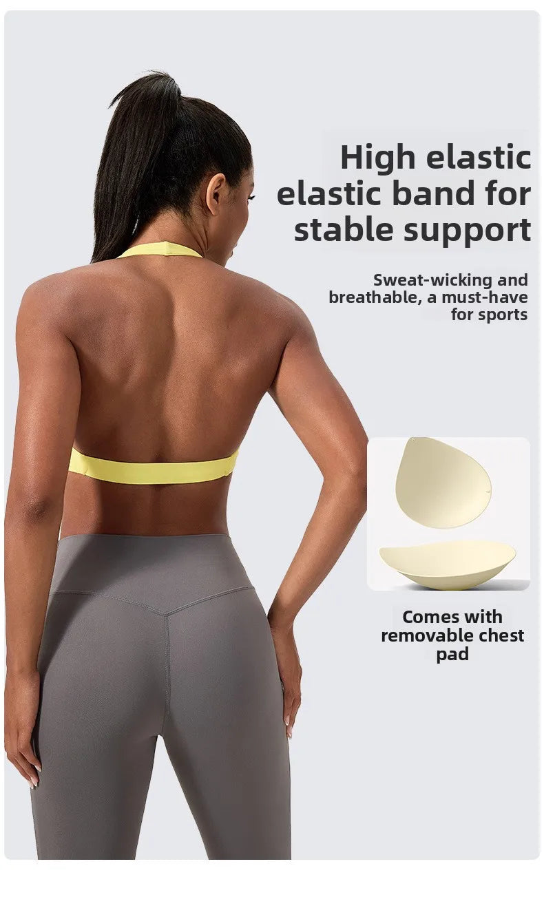 NLW Criss Cross Back Yoga sports Bras