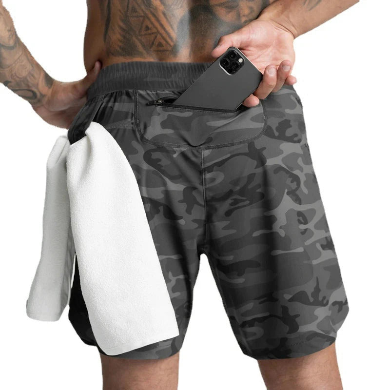 NLW Men's Summer Drawstring Workout Jogger Pants