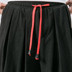 NLW Men’s Oversized Cotton-Linen Wide-Leg Pants