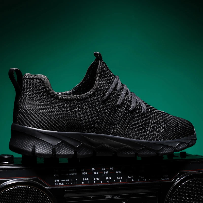 NLW Men's Ultra-Light Flyknit Casual Sneakers