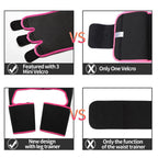 NLW 3-in-1 Waist Trainer & Thigh Trimmer – High-Waist Butt Lifting Sweat Belt