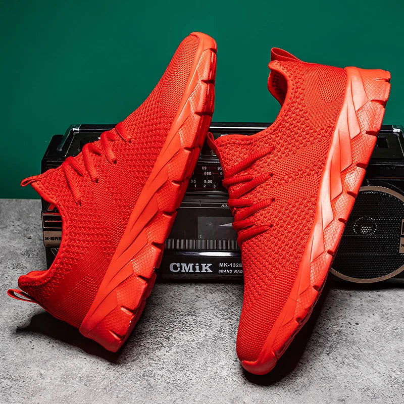 NLW Men's Ultra-Light Flyknit Casual Sneakers