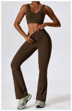 NLW Elite Seamless 2-Piece Yoga Set – High-Performance Compressed Fitness Suit