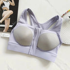 NLW High Impact Front Zipper Sports Bra