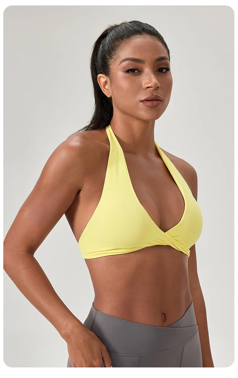 NLW Criss Cross Back Yoga sports Bras