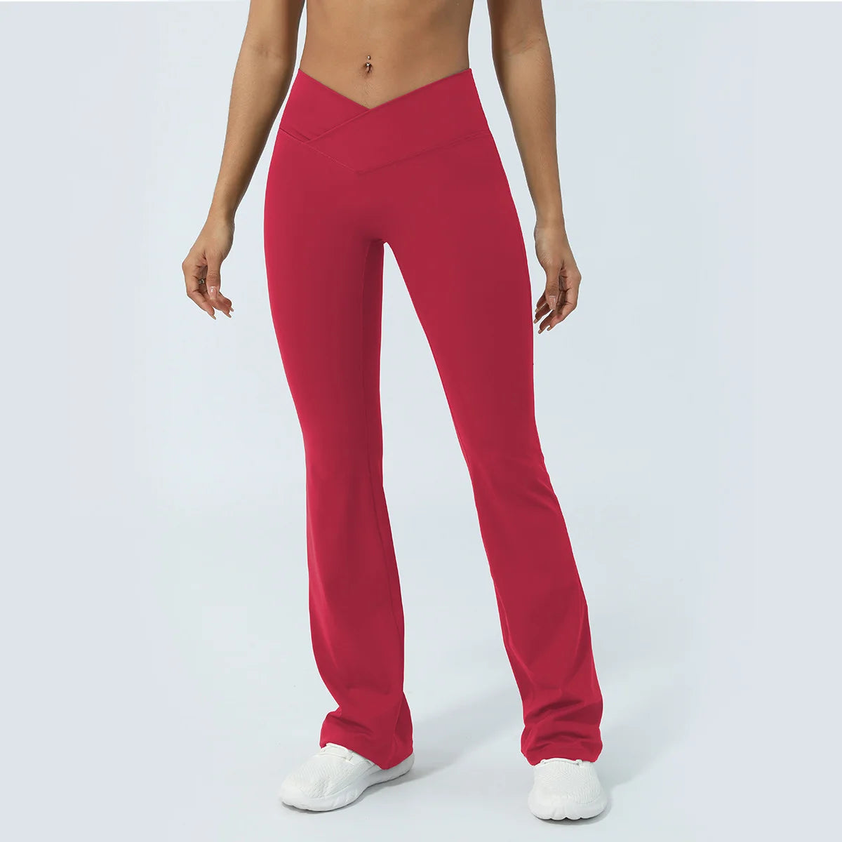 NLW Women's Premium Nylon Sculpting Fitness Trousers