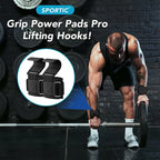 NLW Heavy-Duty Weightlifting Hooks
