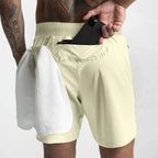 NLW Men's Summer Drawstring Workout Jogger Pants