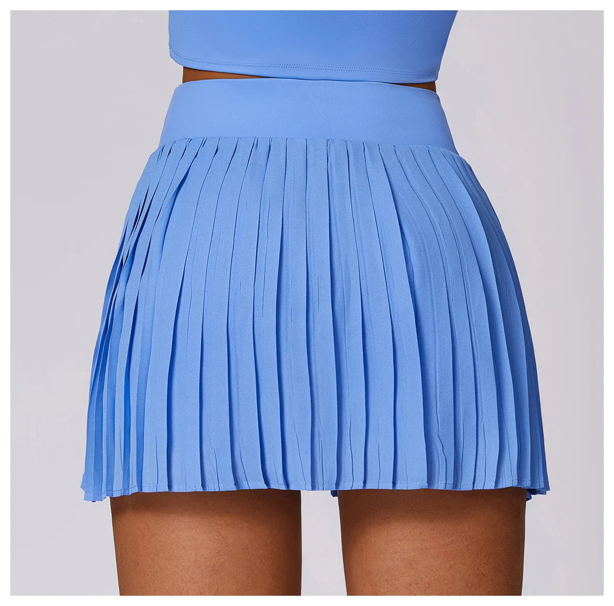 Solid Sports Running & Dance Skirt