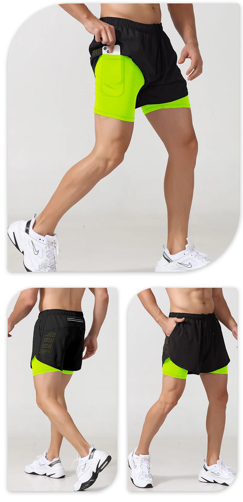 NLW Men's Running Shorts