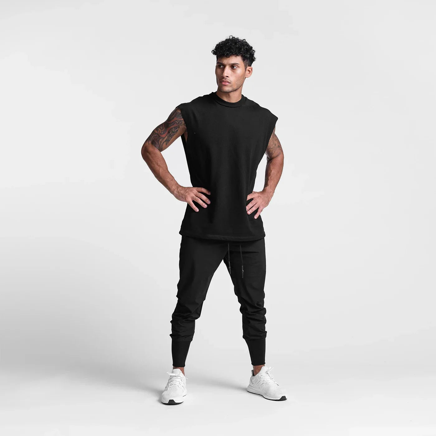 NLW Men’s Tactical Nylon Joggers – Multi-Pocket Track Pants