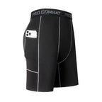 NLW Men's Pro-Fit Compression Tights – High-Performance Gym & Running Leggings